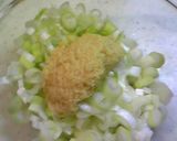 納豆ねぎ紫蘇韓国海苔の生春巻き作り方1写真