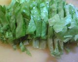 納豆ねぎ紫蘇韓国海苔の生春巻き作り方4写真