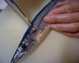 簡単！サンマの下処理作り方1写真