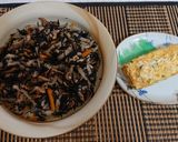 ひじきの煮物＆ひじきの玉子焼き作り方12写真