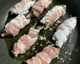とろとろ茄子の和風豚巻き作り方5写真