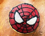 スパイダーマン ケーキ作り方1写真