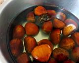 栗と鶏肉の中華風煮込み♪作り方1写真