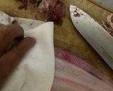 赤舌平目（レンチョウ）の捌き方作り方14写真