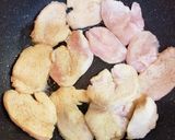 簡単☆小松菜と鶏胸肉の柔らか牡蠣油炒め作り方4写真