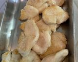 簡単☆小松菜と鶏胸肉の柔らか牡蠣油炒め作り方5写真