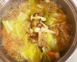 簡単☆朝食◎野菜たっぷりウィンナースープ作り方2写真
