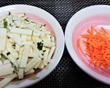 お手軽１品！【ズッキーニの即席お漬物風】作り方1写真
