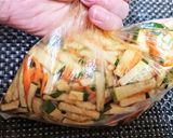 お手軽１品！【ズッキーニの即席お漬物風】作り方3写真