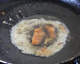 アマダイの松笠焼き・梅チーズペースト添え作り方13写真