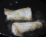 アマダイの松笠焼き・梅チーズペースト添え作り方9写真