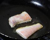 アマダイの松笠焼き・梅チーズペースト添え作り方8写真
