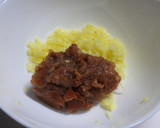 アマダイの松笠焼き・梅チーズペースト添え作り方2写真