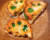 大葉香る♡蓮根と海老のはさみ揚げ焼き作り方4写真