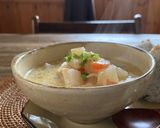 コロコロ野菜の豆乳みそスープ作り方6写真