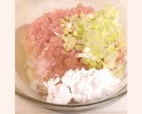 ごぼう香る☆鶏つくねハンバーグ作り方1写真