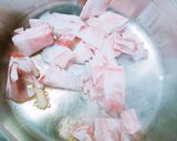 豚肉とキノコのつけうどん(肉汁うどん)作り方2写真