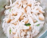 豚肉とキノコのつけうどん(肉汁うどん)作り方3写真