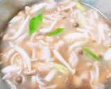 豚肉とキノコのつけうどん(肉汁うどん)作り方4写真