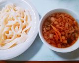 豚肉とキノコのつけうどん(肉汁うどん)作り方6写真
