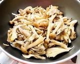 マヨ醤油のきのこパスタ！作り方1写真