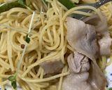 和風　豚シシトウパスタ作り方12写真
