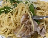和風　豚シシトウパスタ作り方11写真