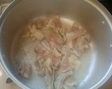 鶏もも肉と青ネギの煮物作り方2写真