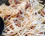 シャキコリ！食べて楽しい蓮根砂肝焼きそば作り方3写真