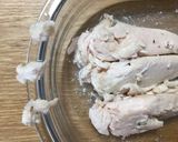 セロリがシャキシャキしっとりチキンサラダ作り方5写真