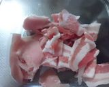 レンジで豚キムチ作り方1写真