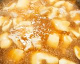 鳥豆腐　残りのお出汁はレンチン雑炊で！作り方2写真