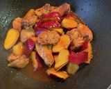 鶏もも肉とさつまいもの甘辛煮作り方8写真