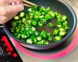 簡単★万願寺唐辛子とじゃこの炒め物作り方3写真