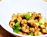 鶏ひざ軟骨と銀杏の塩麹炒め作り方9写真