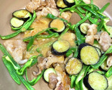 なすとピーマンと豚肉の味噌炒め☆作り方18写真