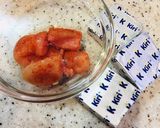 蓮根の明太チーズはさみ焼き作り方3写真