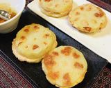 蓮根の明太チーズはさみ焼き作り方8写真