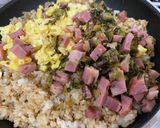 冷凍ご飯でパラパラ絶品高菜チャーハン作り方8写真