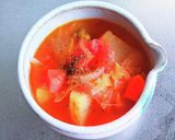 残り野菜たっぷり✿トマトスープ作り方13写真