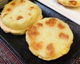 蓮根の明太チーズはさみ焼き作り方10写真