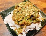 香味野菜の胡麻ぽん酢豚しゃぶ作り方8写真