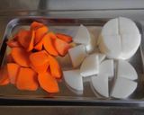 練り物の煮物作り方1写真