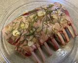ラムラックのオーブン焼き作り方1写真