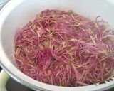 菊とオクラのしそポン酢あえ作り方4写真