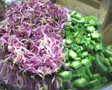 菊とオクラのしそポン酢あえ作り方5写真