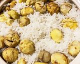野栗で、栗ご飯〜！作り方4写真