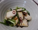 副菜3種：ヒジキ煮＋ナムル＋カブ浅漬け作り方4写真