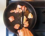 サツマイモと鶏肉のオレンジジュース炒め作り方2写真