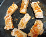 ボリューム増し♪厚揚げの豚肉巻き作り方5写真